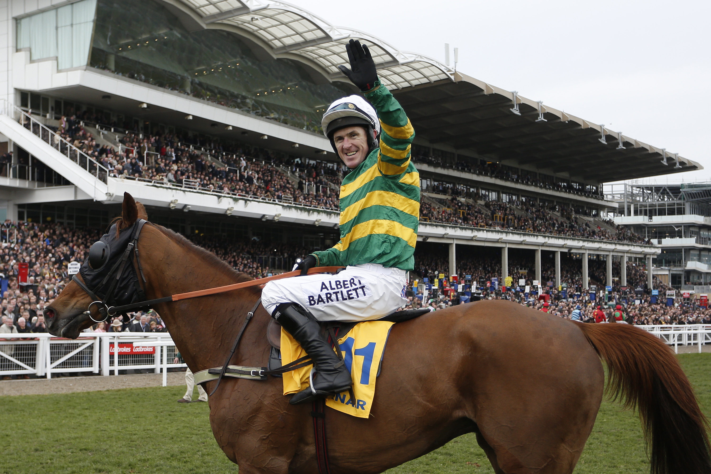 McCoy honoured with statue at Cheltenham