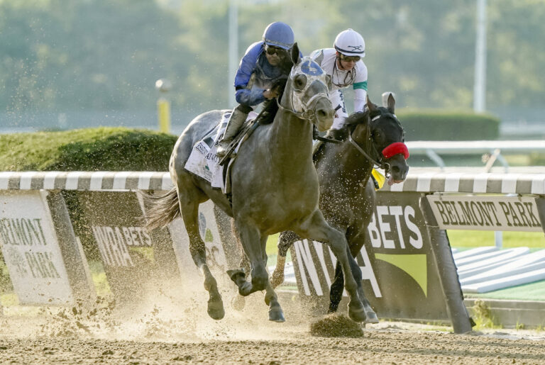 Belmont Park, where the Empire Trillium Series will begin on the new Tapeta course