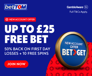 BetTom Sign-Up Free Bet Offer
