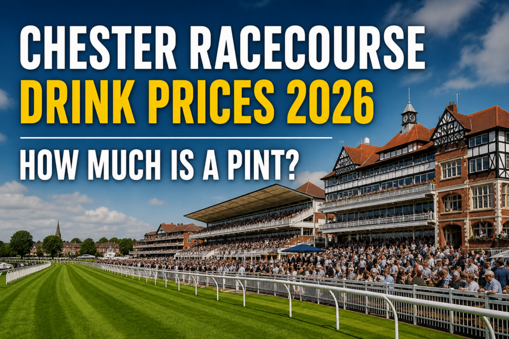Chester Racecourse Drink Prices Ahead Of Boodles May Festival 2026 – How Much Is A Pint?