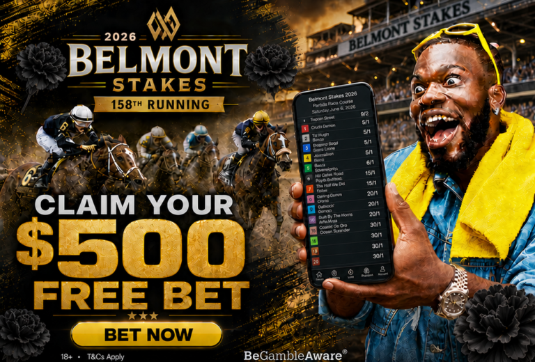 Belmont Stakes Free Bets 2026 – Claim Up To $500 In Horse Racing Welcome Bonuses