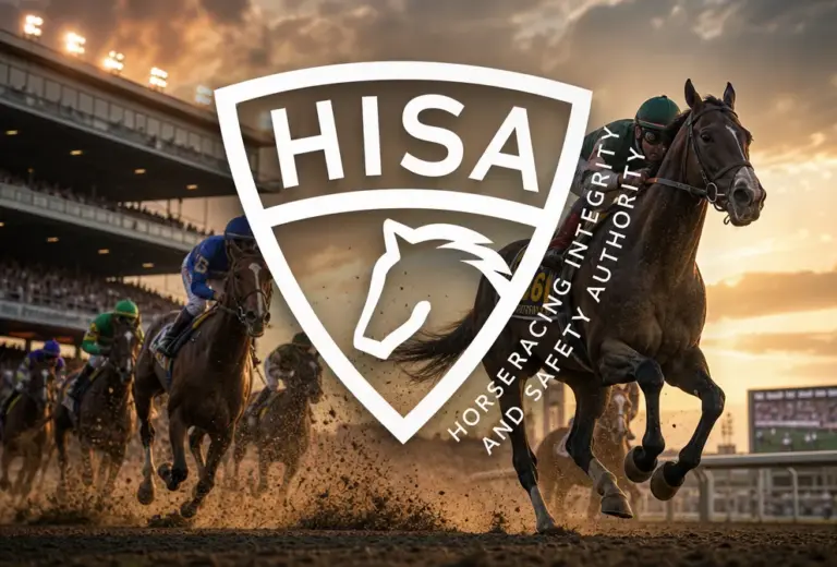 HISA Logo - Horseracing Integrity and Safety Authority