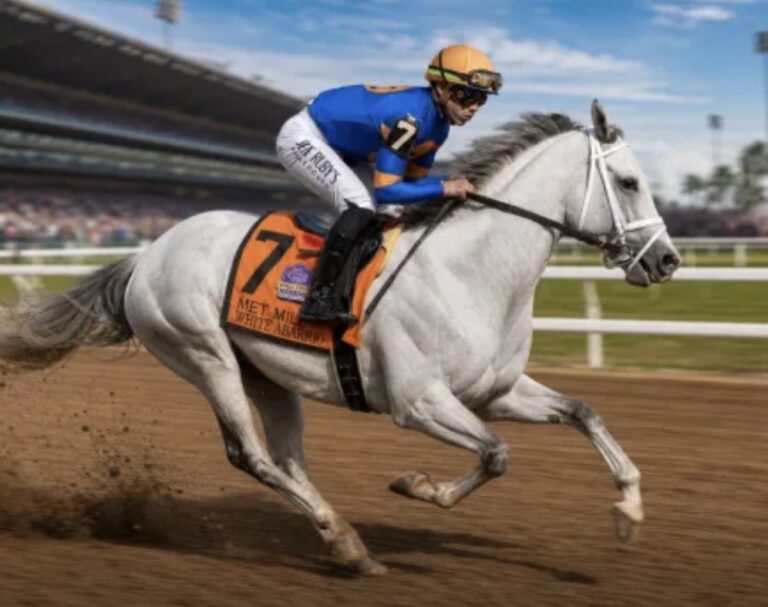 White Abarrio Sharpens Up For Stephen Foster Showdown