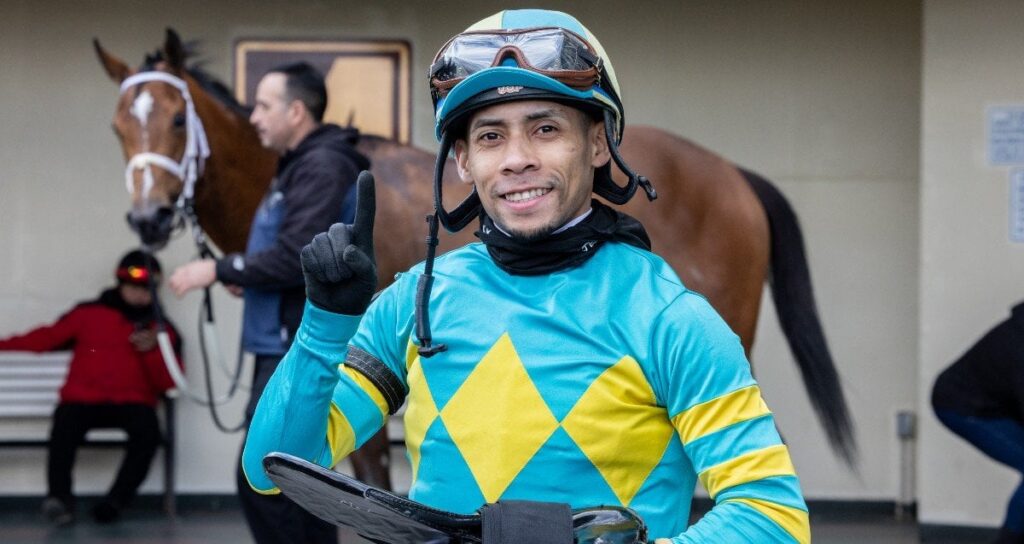 Manny Franco at Aqueduct. Credit: NYRA.